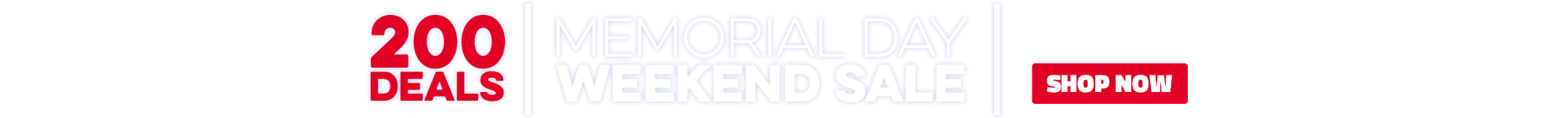 Weekend Sale