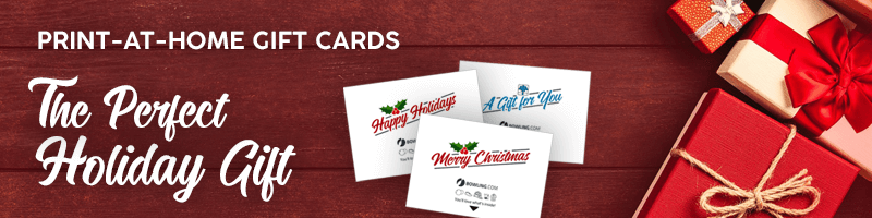 Print-At-Home Gift Cards